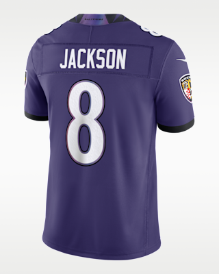 Lamar Jackson Baltimore Ravens Men's Nike Dri-FIT NFL Limited